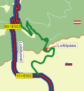 Image illustrative de l’article Col de Loïbl