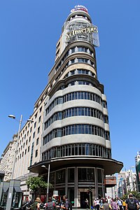 Capitol Building in Madrid's Gran Vía, Spain (1931)