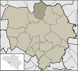 Location of Maisières in Mons