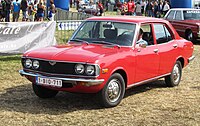 Second-facelift Mazda 616 sedan (Europe), 1974–1978
