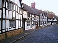 Maisons à colombages à Warwick (Angleterre).