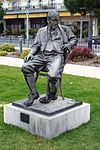 Monument to Nabokov at Montreux.