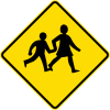 New Zealand's watch for children sign is sometimes used in Pitcairn.