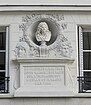 Plaque commémorative au 31, rue du Pont-Neuf à Paris.