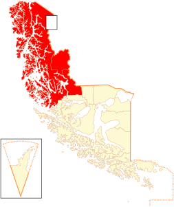 Provincia di Última Esperanza – Localizzazione