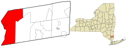 Location of Philipstown, New York
