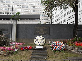 Jardin du souvenir à l'emplacement du Vél'd'Hiv.