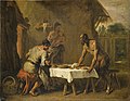 Sebastiano Ricci, The Satyr and the Peasant, c.1700