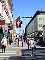 Søndergade is pedestrianized