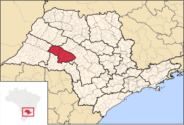 Marília – Mappa