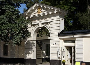 The hospital gate, built 1792