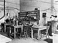 Sir Ernest Rutherford's laboratory, early 20th century