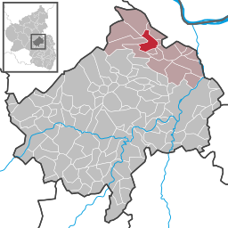 Läget för Stromberg, Tyskland i Landkreis Bad Kreuznach