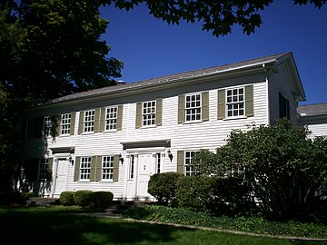 The Thomas F. Young House in Hiram, which now serves as the Hiram Inn, 2009