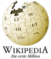 1 million articles on the German Wikipedia (2009)
