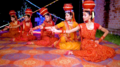 Womens performing Jhijhiya