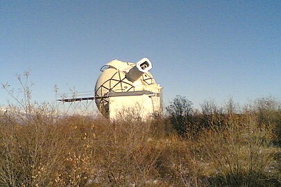 Коронограф системы Никольского с экваториальным куполом, Саянская солнечная обсерватория ИСЗФ СО РАН