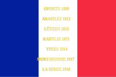 drapeau du 122e régiment d'infanterie de ligne