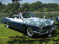 1956 Chrysler New Yorker St. Regis convertible coupe