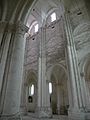 Ébauche de triforium avec des baies rectangulaires, abbaye Saint-Germer-de-Fly.