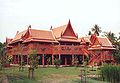 Image 24A group of traditional Thai houses at King Rama II Memorial Park in Amphawa, Samut Songkhram. (from Culture of Thailand)