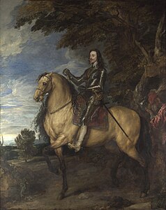 Equestrian Portrait of Charles I, by Anthony van Dyck