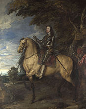 Retrato ecuestre de Carlos I, Anton van Dyck, c. 1637–38