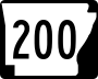 Highway 200 marker