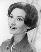 Audrey Hepburn, actrice britannique et ambassadrice de l'UNICEF.