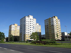 Towers at Ludwika Solskiego street