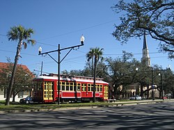 Canal Streetcar in Mid-City