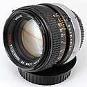 50 mm f/1.4 S.S.C., breech ring version 3 (black nose, green A)