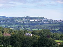 Château-Chinon (Ville): view from Dommartin