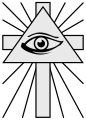 All Seeing Eye cross