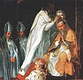 Coronation of Pope Celestine V.