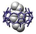 Host–guest complex with a p-xylylenediammonium bound within a cucurbituril[10]