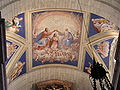 Coronación de la Virgen. Fresco de la Basílica de El Escorial, España