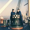 Endrick und Bodo auf dem Segelschulschiff Passat - 1962