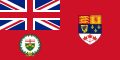 Ancien drapeau du lieutenant-gouverneur de l'Ontario (1959-1965)