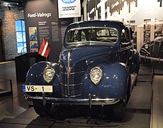 Ford-Vairogs Standard V8, модель 1939 года выпуска.