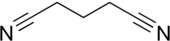 Skeletal formula of glutoronitrile