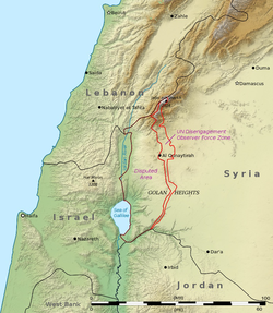 Quneitra is located in Golan Heights