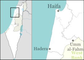 کوه کرمل در Haifa region of Israel واقع شده