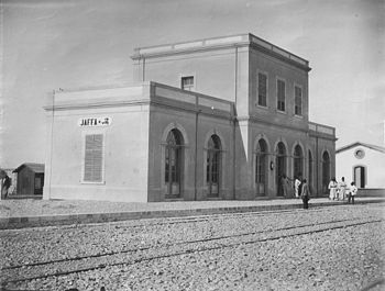 תחנת הרכבת יפו, 1891