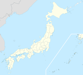 Map showing the location of Kita-Nagato Kaigan Quasi-National Park