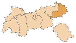 Distretto di Kitzbühel – Mappa