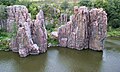 King and Queen Rock in Palisades State Park