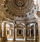 Interior of the Mahavira temple