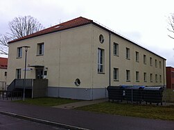 Renovated accommodation building; Current user Martin Luther University.