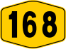 Federal Route 168 shield}}